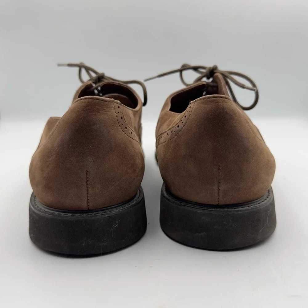 Vtg Rockport‎ Brown Wingtip Oxford Lace Up Mens Size 10.5M